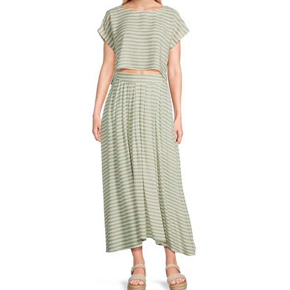 Blu Pepper striped coordinating set